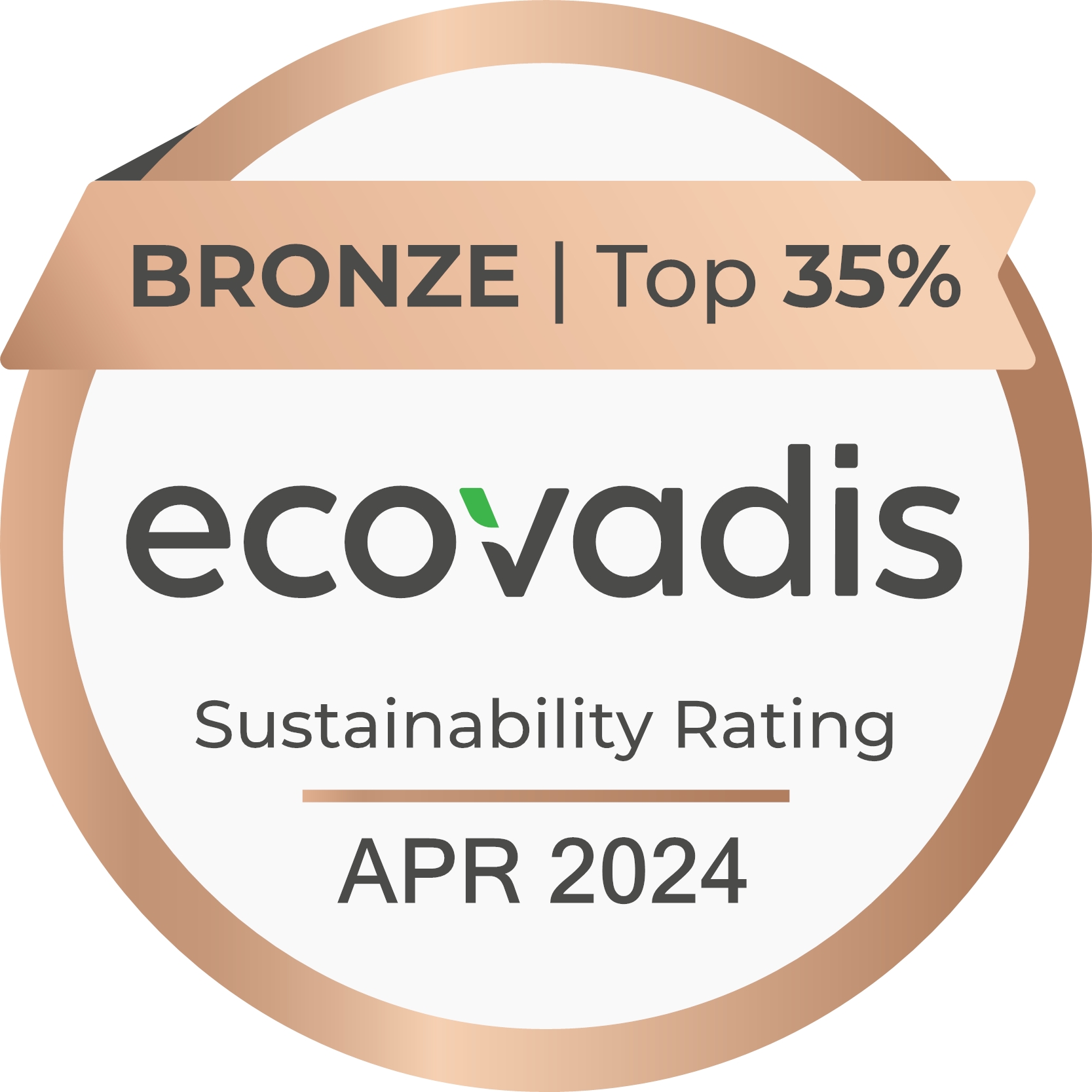 abresa erlangt ECOVadis Zertifikat in Bronze